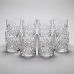 Harlow Cut Tumblers, Set of Eight