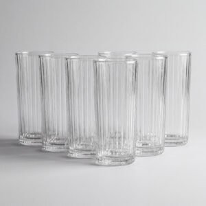 Harlow Highball Glasses, Set of Six