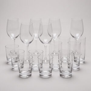 Larkspur Glassware Collection, 18-Piece