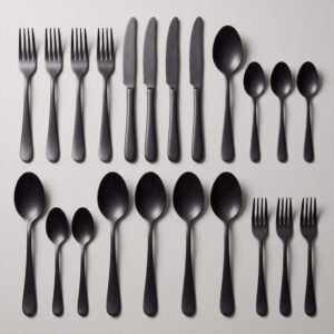 Pennine Matte Flatware, 20-Piece
