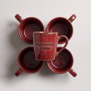 Wren Stoneware Mugs, Set of Four